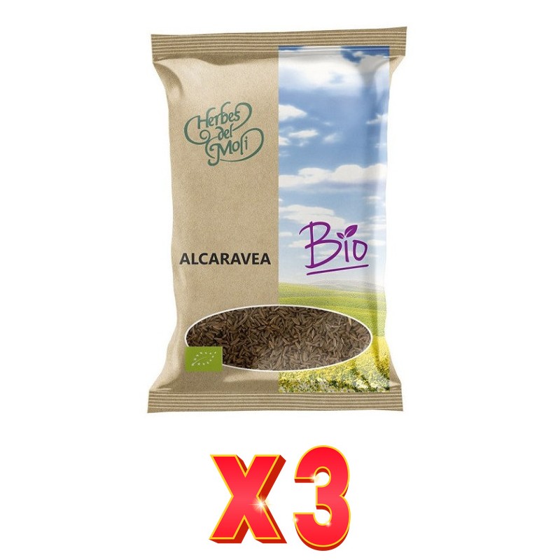 Pack de 3 unidades Herbes Del Moli Alcaravea Semillas Eco 90G Herbes Del Moli