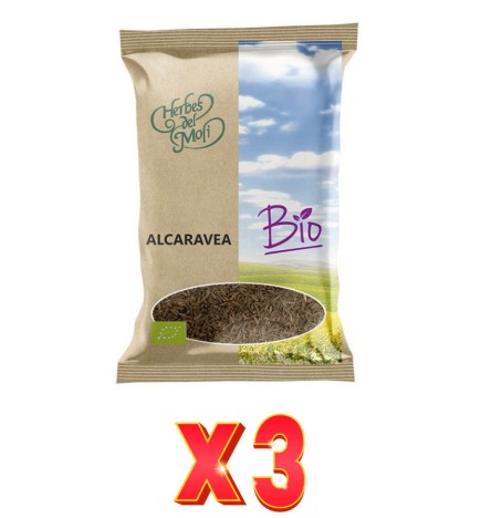 Pack de 3 unidades Herbes Del Moli Alcaravea Semillas Eco 90G Herbes Del Moli