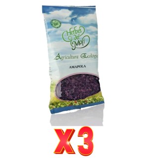 Pack de 3 unidades Herbes Del Moli Amapola Pétalos Eco 20G Herbes Del Moli