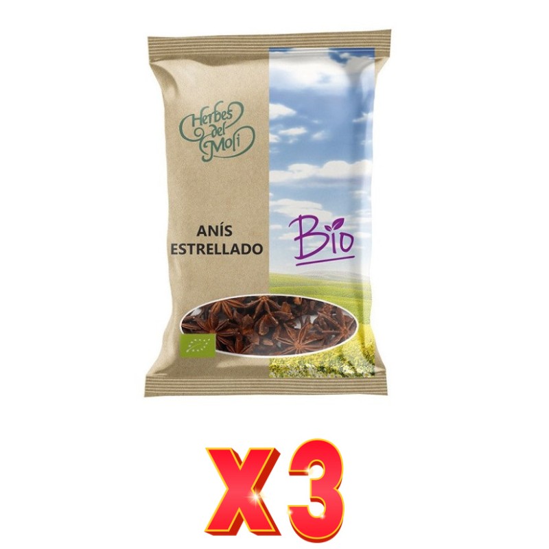 Pack de 3 unidades Herbes Del Moli Anís Estr. Semillas Eco 60G Herbes Del Moli