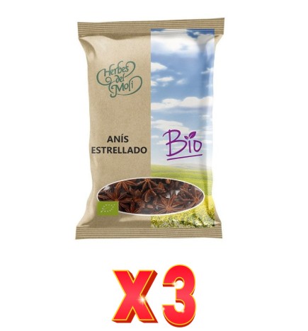Pack de 3 unidades Herbes Del Moli Anís Estr. Semillas Eco 60G Herbes Del Moli