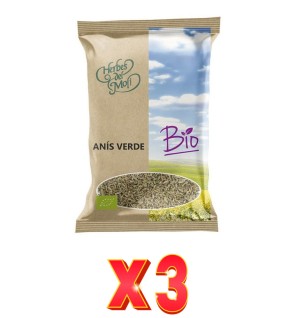 Pack de 3 unidades Herbes Del Moli Anís Verde Semilla Eco 70G Herbes Del Moli
