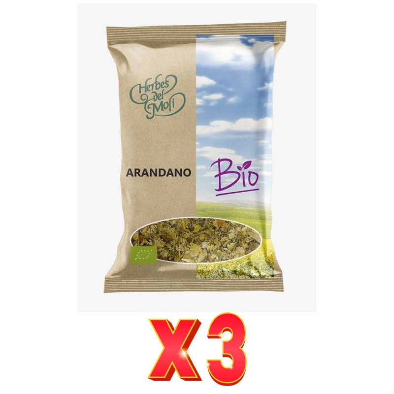 Pack de 3 unidades Herbes Del Moli Arándano Hojas Eco 30G Herbes Del Moli