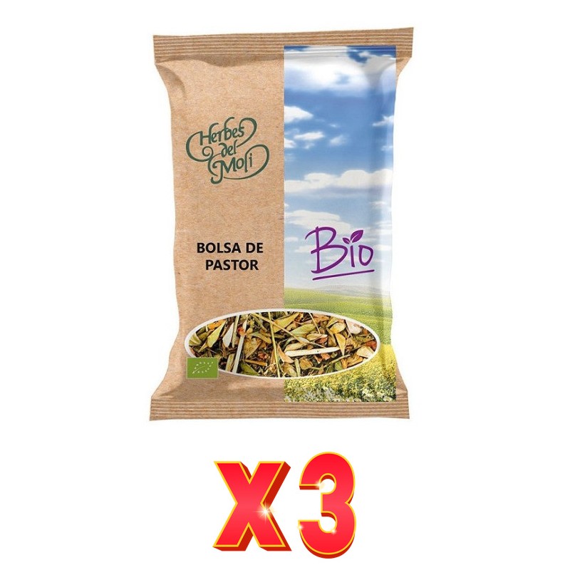 Pack de 3 unidades Herbes Del Moli B. De Pastor Planta Eco 45G Herbes Del Moli Pack de 3 unidades Herbes Del Moli B. De Pastor Planta Eco 45G Herbes Del Moli
