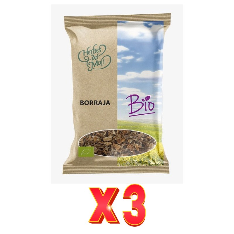 Pack de 3 unidades Herbes Del Moli Borraja Planta Eco 40G Herbes Del Moli