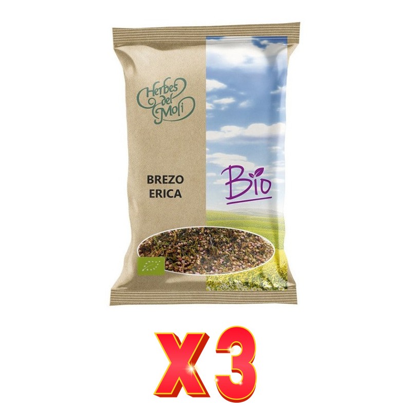 Pack de 3 unidades Herbes Del Moli Brezo Flor/Hoja Eco 50G Herbes Del Moli Pack de 3 unidades Herbes Del Moli Brezo Flor/Hoja Eco 50G Herbes Del Moli