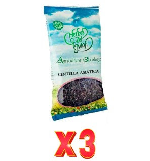Pack de 3 unidades Herbes Del Moli Centella Asiática Eco 40G Herbes Del Moli