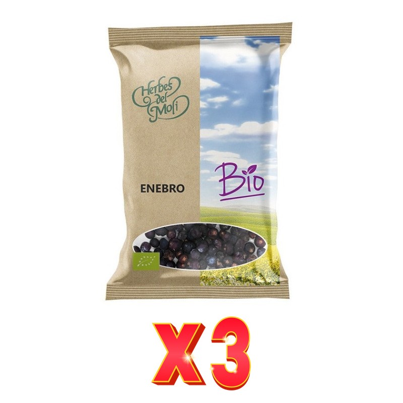 Pack de 3 unidades Herbes Del Moli Enebro Bayas Eco 75G Herbes Del Moli