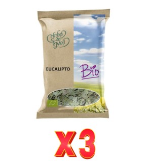Pack de 3 unidades Herbes Del Moli Eucalipto Hojas Eco 70G Herbes Del Moli