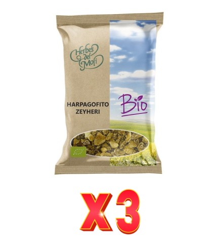 Pack de 3 unidades Herbes Del Moli Harpagofito Raíz Eco 80G Herbes Del Moli