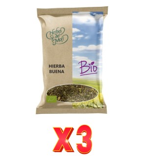Pack de 3 unidades Herbes Del Moli Hierba Buena Hojas Eco 20G Herbes Del Moli