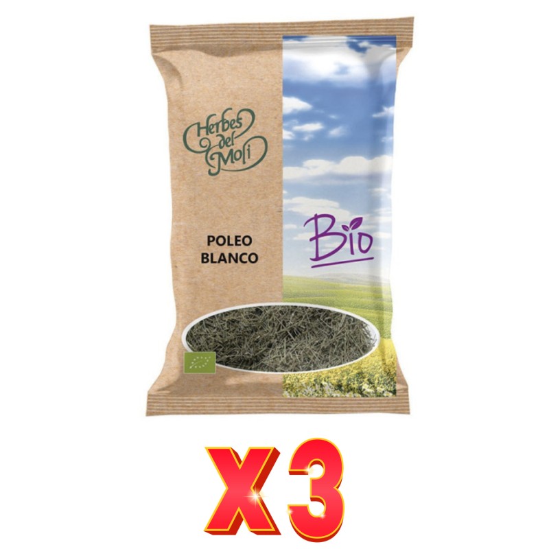 Pack de 3 unidades Herbes Del Moli Poleo Blanco Planta Eco 35G Herbes Del Moli
