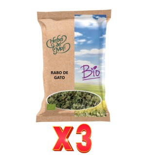 Pack de 3 unidades Herbes Del Moli Rabo De Gato Planta Eco 45G Herbes Del Moli