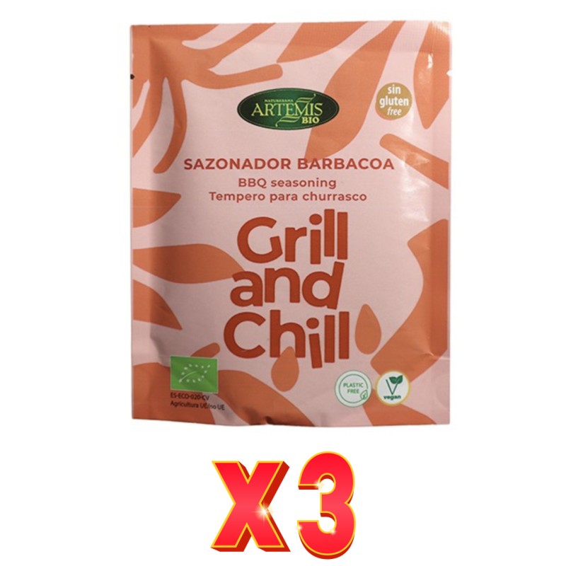 Pack de 3 unidades Herbes Del Moli Sazonador Barbacoa 40Gr Herbes Del Moli Pack de 3 unidades Herbes Del Moli Sazonador Barbacoa 40Gr Herbes Del Moli