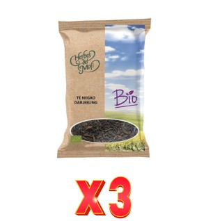 Pack de 3 unidades Herbes Del Moli Té N. Darjeeling Eco 60G- Herbes Del Moli