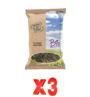 Pack de 3 unidades Herbes Del Moli Té Verde Chun Meeeco 70G Herbes Del Moli