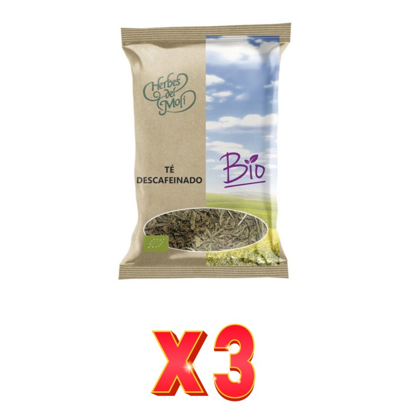 Pack de 3 unidades Herbes Del Moli Té Verde Sin Teína Eco 60G Herbes Del Moli