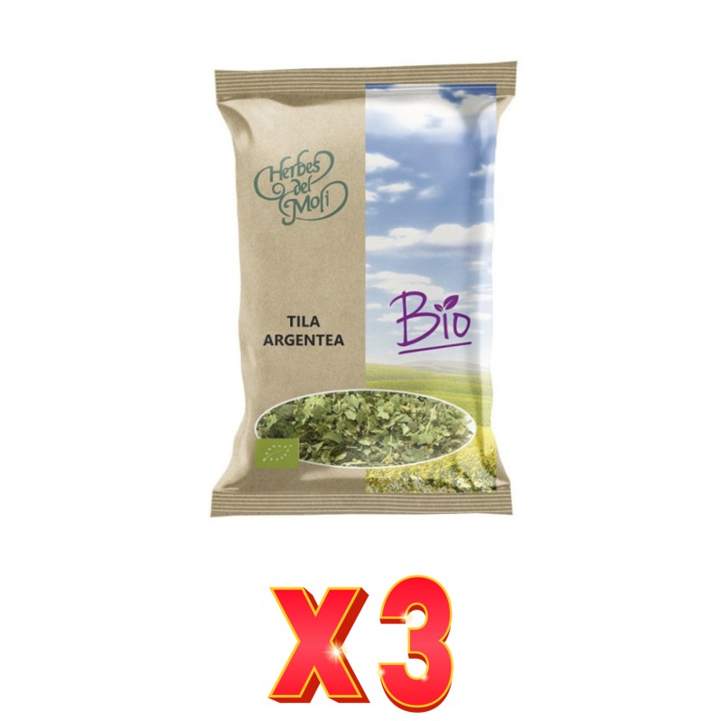 Pack de 3 unidades Herbes Del Moli Tila, Flor/Hojas Arg Eco 25G Herbes Del Moli Pack de 3 unidades Herbes Del Moli Tila, Flor/Hojas Arg Eco 25G Herbes Del Moli