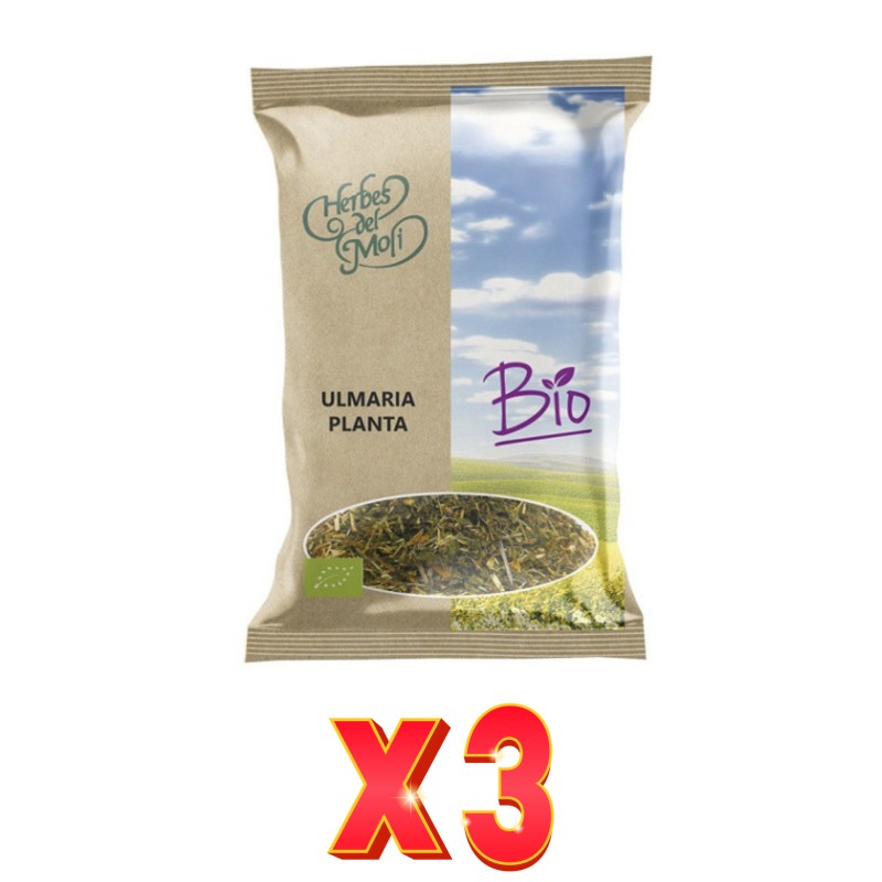 Pack de 3 unidades Herbes Del Moli Ulmaria Planta Eco 50G Herbes Del Moli