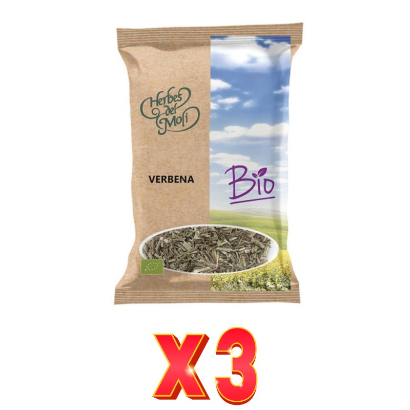 Pack de 3 unidades Herbes Del Moli Verbena Planta Eco 45G Herbes Del Moli Pack de 3 unidades Herbes Del Moli Verbena Planta Eco 45G Herbes Del Moli