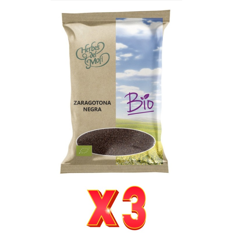 Pack de 3 unidades Herbes Del Moli Zarag. Negra Semillas Eco 80G Herbes Del Moli Pack de 3 unidades Herbes Del Moli Zarag. Negra Semillas Eco 80G Herbes Del Moli
