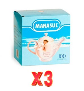 Pack de 3 unidades Manasul Classic 100 Filtros Manasul