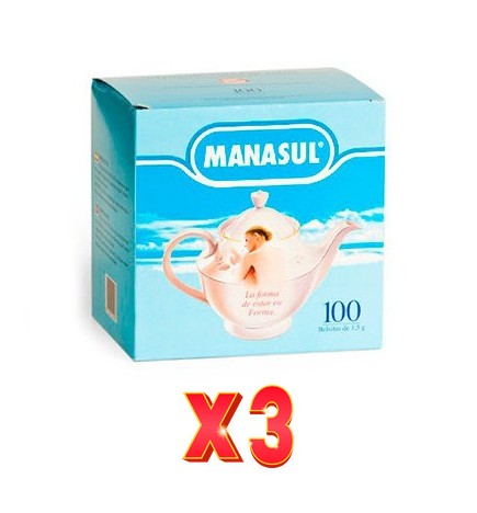 Pack de 3 unidades Manasul Classic 100 Filtros Manasul