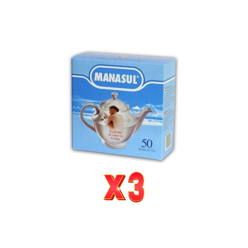 Pack de 3 unidades Manasul Classic 50 Filtros Manasul