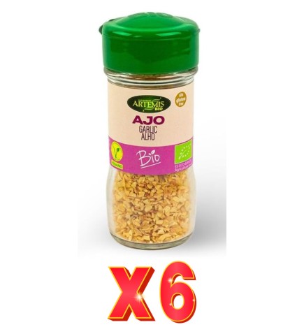 Pack de 6 unidades Artemis Ajo Granulado 50 G Especia Artemis