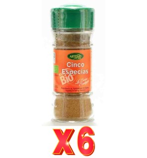Pack de 6 unidades Artemis Cinco Especias Chinas 30G Especia Artemis