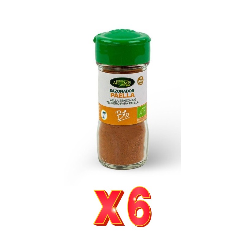 Pack de 6 unidades Artemis Sazonador Paella 35 G Artemis