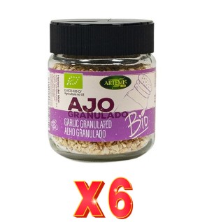Pack de 6 unidades Artemis Tarro Ajo Granulado 100G Artemis