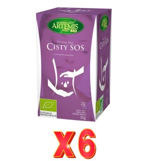 Pack de 6 unidades Artemis Tisana Mujer - Cistitis 20 Bolsitas Artemis