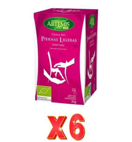 Pack de 6 unidades Artemis Tisana Mujer - P.Ligeras 20Bol Artemis