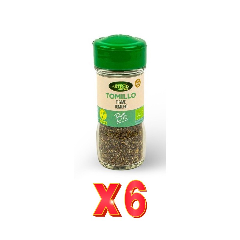 Pack de 6 unidades Artemis Tomillo15 G Especia Artemis