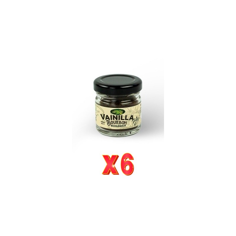 Pack de 6 unidades Artemis Vainilla B. Molida 8 G Especia Artemis