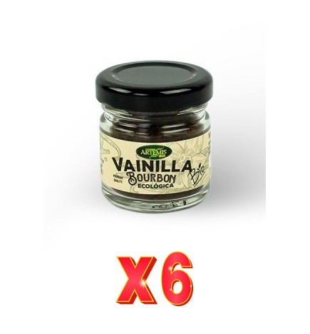 Pack de 6 unidades Artemis Vainilla B. Molida 8 G Especia Artemis