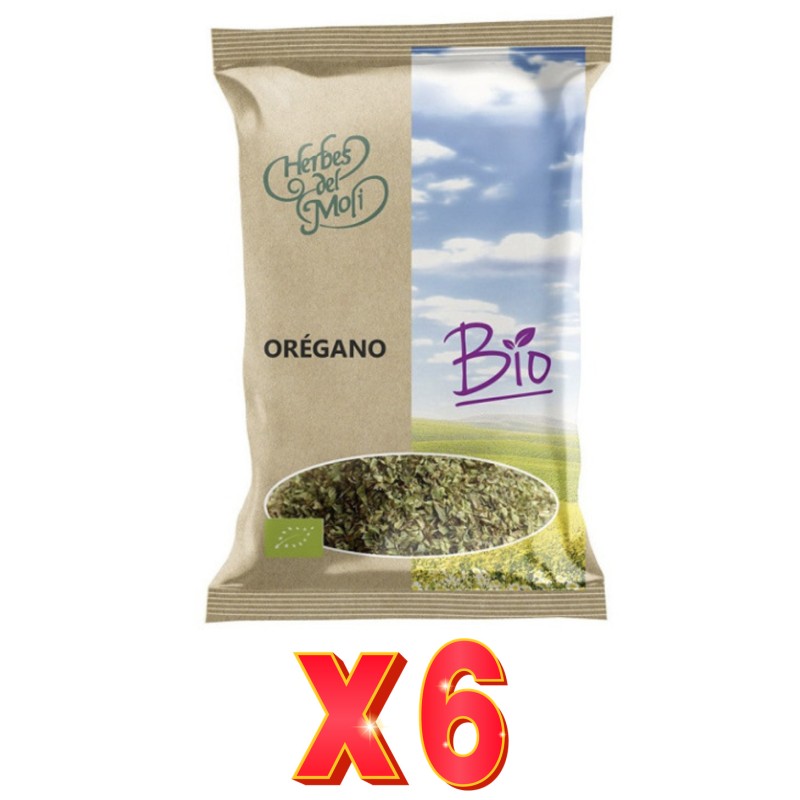 Pack de 6 unidades Herbes Del Moli Orégano Hojas Eco 30G Herbes Del Moli