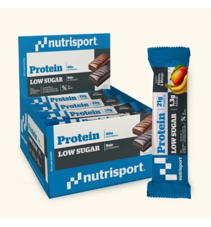 Nutrisport Barrita Low Sugar Banana Mango 16Uds Nutrisport