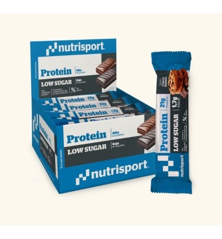 Nutrisport Barrita Low Sugar Choco Gallleta 16Uds# Nutrisport