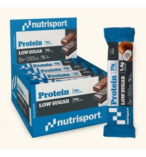 Nutrisport Barrita Low Sugar Coco 16Uds Nutrisport