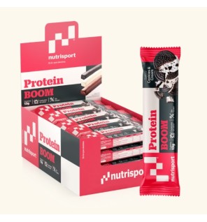 Nutrisport Barrita Protein Boom Cookies&Cream 24Ud Nutrisport