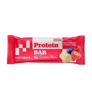 Nutrisport Barritas Proteicas Choco Blanco Y F Rojos 44Gr24Uds Nutrisport