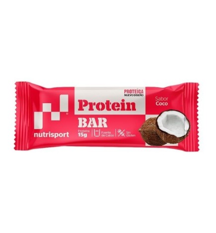 Nutrisport Barritas Proteicas Coco 44Gr 24Uds Nutrisport