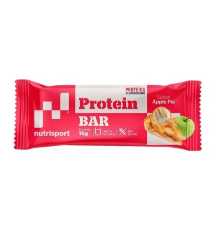 Nutrisport Barritas Proteicas Tarta Manzana 44Gr 24Uds Nutrisport