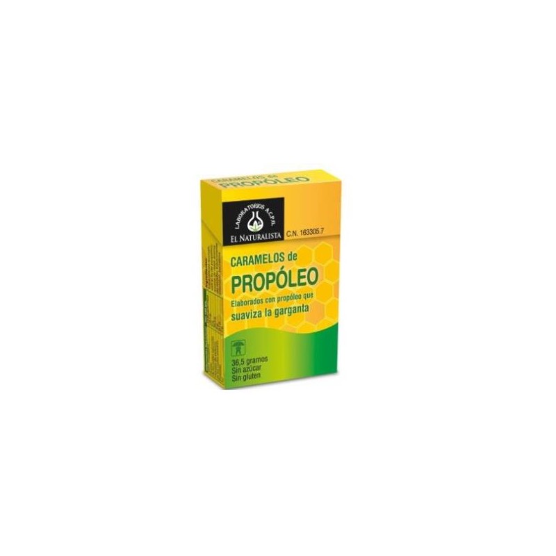 Caramelos Propoleo Expositor 20X36 Gramos El Naturalista
