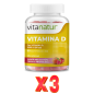 Pack de 3 unidades Vitanatur Gummies Vitamina D 60 Ud Vitanatur