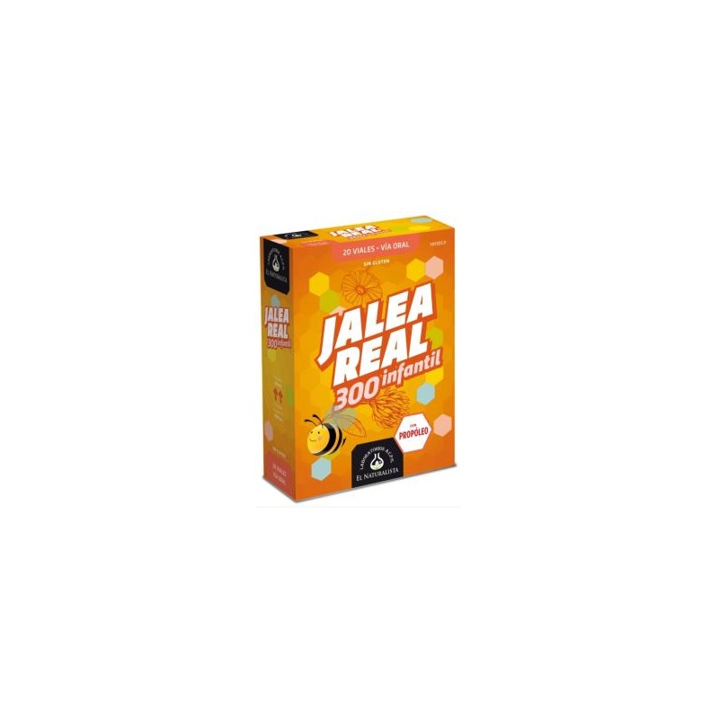 Jalea Real Infantil Con Propoleo 20Viales El Naturalista Jalea Real Infantil Con Propoleo 20Viales El Naturalista