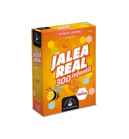 Jalea Real Infantil Con Propoleo 20Viales El Naturalista