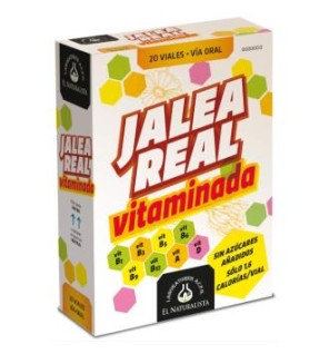Jalea Real Vitaminada 20 Ampollas El Naturalista